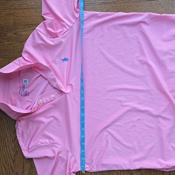 Polo Ralph Lauren Performance Classic Fit Pink Golf Shirt Size Medium, NWOT - Picture 10 of 11